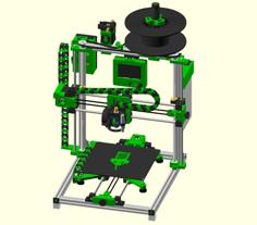 GREEN MAMBA V2.0 DIY 3D Printer 3D Printer Model