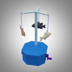 Fish Automata Mobile Set 3D Printer Model