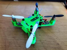 Frog 100 – Micro FPV Quad – (8.5mm Hubsan X4 Motors, CC3D) 3D Printer Model