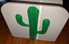 Cactus Napkin Holder V2 3D Printer Model