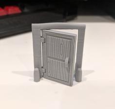 Openable Doors For Resident Evil 2 Board Game 3D Printer Model