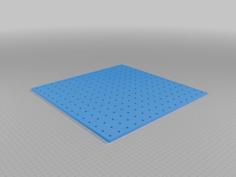 4x Size Modular Pegboard 3D Printer Model