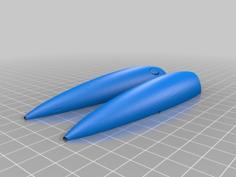 Muskie Popper Lure 3D Printer Model