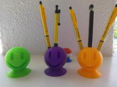 Big Penholder Smiley 3D Printer Model