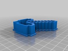 Minecraft Pick Cookie Cutter 3D Printer Model