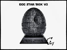 Egg Star Box – Death Star Easter Egg 3D Printer Model