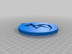 Zeds Dead Christmas Ornament 3D Printer Model