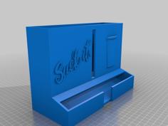 SUCK IT Straw Dispenser 3D Printer Model