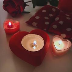 Heart Candle Holder 3D Printer Model