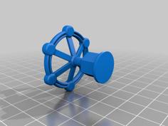 Valve Knob 3D Printer Model