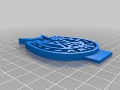 Ariel Motorcycle Badge 3D Printer Model