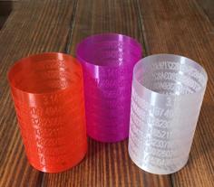 Pi Beer Cozy In Vase Mode 3D Printer Model