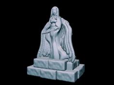 Angelic Statue (28mm/Heroic Scale) 3D Printer Model