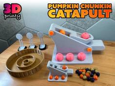 Pumpkin Chunkin Catapult 3D Printer Model