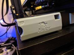 Ender 3 Pro Micro SD Card Adapter Housing With Logo 3D Printer Model