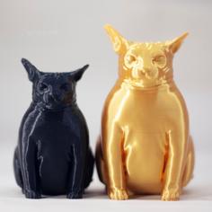 Fat Cat 3D Printer Model