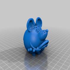 Mouse Car Theme Logo 2 3D Printer Model