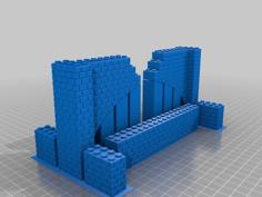 MOPB – Train Tunnel (LEGO Compatible) 3D Printer Model