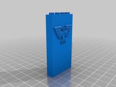 Sci-fi Lego Walls 3D Printer Model