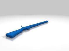 Lee-Enfield WW1 Rifle 3D Printer Model