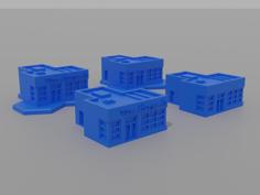 6mm Restaurant 1 – Hexed And Hexless 3D Printer Model