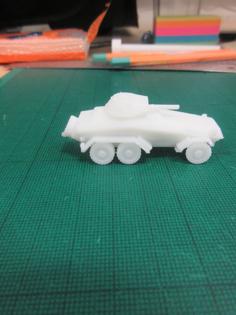 Sdkfz 231-6 Rad 3D Printer Model