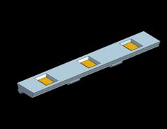 V-slot Cover For LED Strip 3D Printer Model