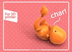 Charmander Seudo 3D Printer Model