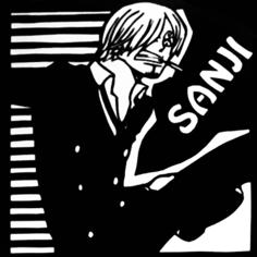 Sanji Stencil 3D Printer Model