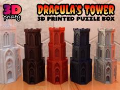 Dracula’s Tower Puzzle Box 3D Printer Model