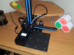 1 Minute Bed Level Tests (150mm & 200mm Beds) 3D Printer Model