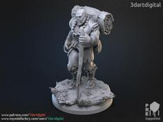 3dartdigital Patreon “Gorntak” Sample, Free STL 3D Printer Model