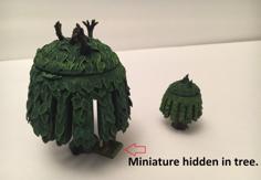 Miniature Weeping Tree 3D Printer Model