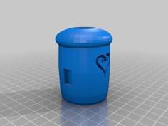 Kingdom Hearts Potion Bottle 3D Printer Model