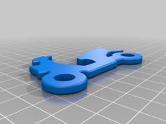 KEYCHAIN SCOOTER 3D Printer Model