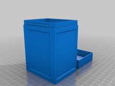 Locking Deck Box 3D Printer Model