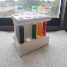 API Test Tube Rack 3D Printer Model