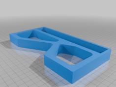 BERGSHULT Monitor Stand 3D Printer Model