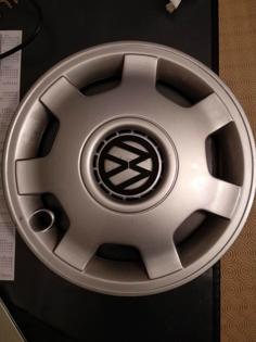 VW Polo 6N Wheel Cover Center Logo 3D Printer Model