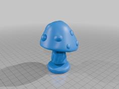 Forest Mushroom 3D Printer Model