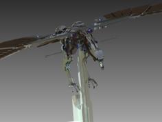 Animatronic Osprey 3D Printer Model