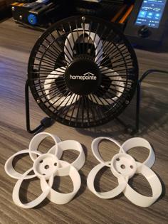 Toroidal Blade For Desk Fan 3D Printer Model