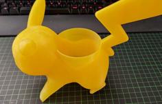 Pikachu Planter – 65mm Inner Diameter 3D Printer Model