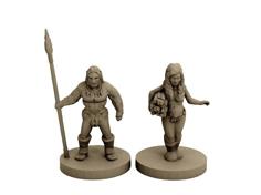 Neanderthal Hunter And Gatherer (18mm Scale) 3D Printer Model