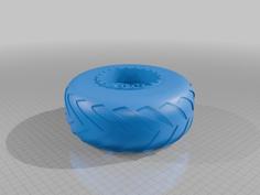 Wheel And Rim/tire 3D Printer Model