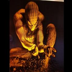 Spider Man Lithophane 3D Printer Model