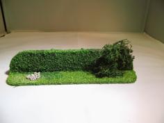 28 Mm Warhammer Scale – Simple Hedge / Hedgerow 3D Printer Model