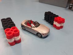 1:43 Tyre Stack R/C Cars Dr!ft 3D Printer Model