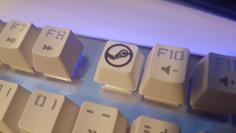 Steam Keycap 3D Printer Model