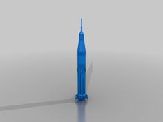 Saturn IB – American Rocket 3D Printer Model